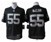 nike nfl jerseys oakland raiders #55 mcclain black[nike limited]