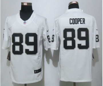 nike nfl jerseys oakland raiders #89 cooper white[nike Limited ][cooper]