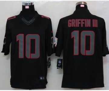 nike nfl jerseys washington redskins #10 griffiniii black[nike limited]