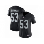 Women Nike Oakland Raiders #53 NaVorro Bowman Black Team Color Vapor Untouchable Limited Player NFL Jersey