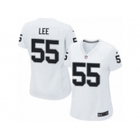 Women Nike Oakland Raiders #55 Marquel Lee Game White NFL Jersey