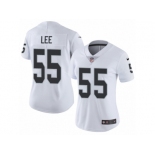 Women Nike Oakland Raiders #55 Marquel Lee White Vapor Untouchable Limited Player NFL Jersey