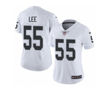 Women Nike Oakland Raiders #55 Marquel Lee White Vapor Untouchable Limited Player NFL Jersey