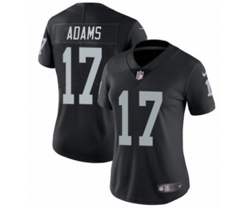 Women's Las Vegas Raiders #17 Davante Adams Black Vapor Untouchable Limited Stitched Jersey