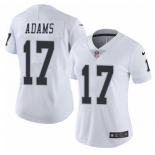 Women's Las Vegas Raiders #17 Davante Adams White Vapor Untouchable Limited Stitched Jersey