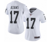 Women's Las Vegas Raiders #17 Davante Adams White Vapor Untouchable Limited Stitched Jersey