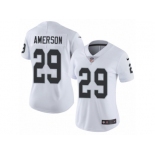 Women's Nike Oakland Raiders #29 David Amerson Vapor Untouchable Limited White NFL Jersey