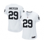 Women's Nike Oakland Raiders #29 David Amerson White NFL Jersey