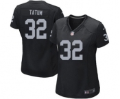 Women's Nike Oakland Raiders #32 Jack Tatum Black Team Color NFL Jersey