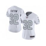 Women's Nike Oakland Raiders #32 Jack Tatum Limited White Rush NFL Jersey