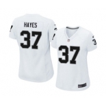 Women's Nike Oakland Raiders #37 Lester Hayes White NFL Jersey