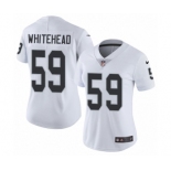 Women's Nike Oakland Raiders #59 Tahir Whitehead White Vapor Untouchable Elite Player NFL Jersey