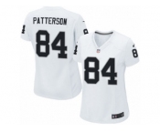 Women's Nike Oakland Raiders #84 Cordarrelle Patterson Limited White NFL Jersey