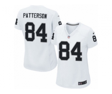 Women's Nike Oakland Raiders #84 Cordarrelle Patterson Limited White NFL Jersey