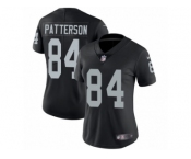 Women's Nike Oakland Raiders #84 Cordarrelle Patterson Vapor Untouchable Limited Black Team Color NFL Jersey