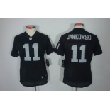 nike women nfl jerseys oakland raiders #11 janikowski black[nike limited]