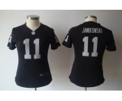 nike women nfl jerseys oakland raiders #11 janikowski black[nike]