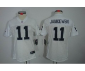 nike women nfl jerseys oakland raiders #11 janikowski white[nike limited]