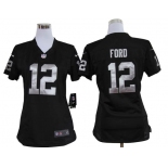 nike women nfl jerseys oakland raiders #12 jacoby ford black[nike]