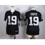 nike women nfl jerseys oakland raiders #19 cooper black[nike]