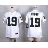 nike women nfl jerseys oakland raiders #19 cooper white[nike]