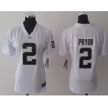 nike women nfl jerseys oakland raiders #2 pryor white[nike]