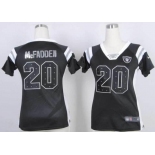 nike women nfl jerseys oakland raiders #20 darren mcfadden black[fashion Rhinestone sequins]