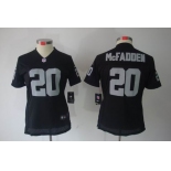 nike women nfl jerseys oakland raiders #20 darren mcfadden black[nike limited]