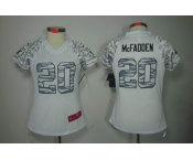 nike women nfl jerseys oakland raiders #20 darren mcfadden field flirt fashion white[zebra]