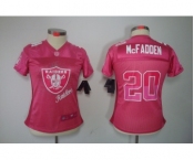 nike women nfl jerseys oakland raiders #20 darren mcfadden pink[2012 fem fan]