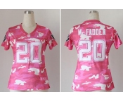 nike women nfl jerseys oakland raiders #20 darren mcfadden pink[fashion camo]