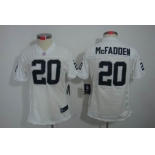 nike women nfl jerseys oakland raiders #20 darren mcfadden white[nike limited]