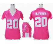 nike women nfl jerseys oakland raiders #20 mcfadden pink[draft him ii top]