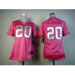 nike women nfl jerseys oakland raiders #20 mcfadden pink[nike]