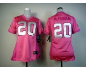 nike women nfl jerseys oakland raiders #20 mcfadden pink[nike]