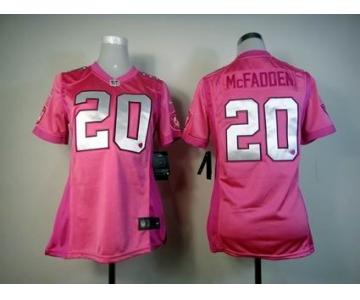 nike women nfl jerseys oakland raiders #20 mcfadden pink[nike]