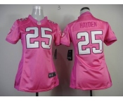 nike women nfl jerseys oakland raiders #25 hayden pink[nike love]