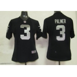 nike women nfl jerseys oakland raiders #3 palmer black[nike]