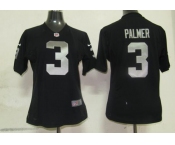 nike women nfl jerseys oakland raiders #3 palmer black[nike]