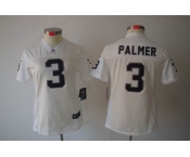 nike women nfl jerseys oakland raiders #3 palmer white[nike limited]