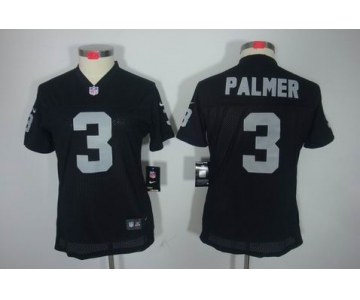 nike women nfl jerseys oakland raiders #3 palmer white[nike limited]