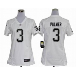 nike women nfl jerseys oakland raiders #3 palmer white[nike]