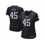 nike women nfl jerseys oakland raiders #45 reece black[nike]