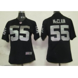 nike women nfl jerseys oakland raiders #55 mcclain black[nike]