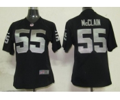 nike women nfl jerseys oakland raiders #55 mcclain black[nike]