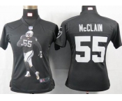 nike women nfl jerseys oakland raiders #55 mcclain black[portrait fashion]