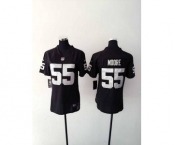 nike women nfl jerseys oakland raiders #55 moore black[nike][moore]