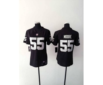 nike women nfl jerseys oakland raiders #55 moore black[nike][moore]