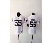 nike women nfl jerseys oakland raiders #55 moore white[nike][moore]