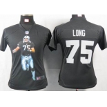 nike women nfl jerseys oakland raiders #75 howie long black[portrait fashion]